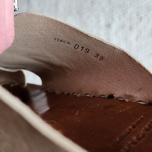 OFFICINE CREATIVE Leather Suede slide sandals size 38 - Picture 12 of 12